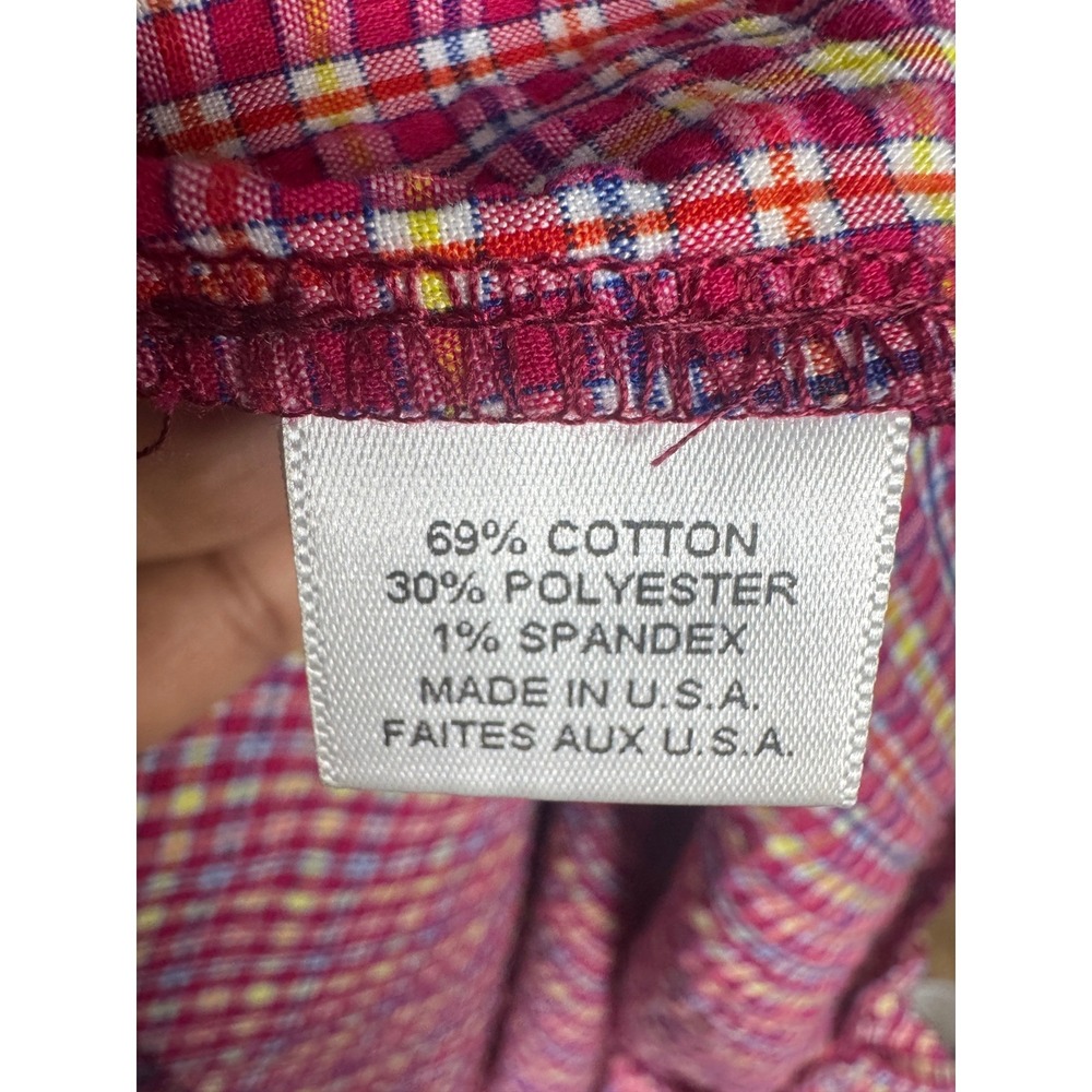 Misa Anthropologie La Stella‎ Dress Women S Red Gingham Wrap Maxi Boho Festival - Picture 5 of 13